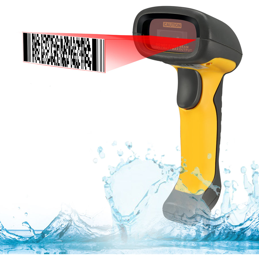 Adesso NuScan 5200TU- Antimicrobial & Waterproof 2D Barcode Scanner NUSCAN 5200TU