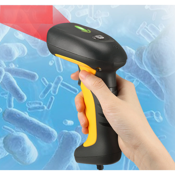 Adesso NuScan 5200TU- Antimicrobial & Waterproof 2D Barcode Scanner NUSCAN 5200TU