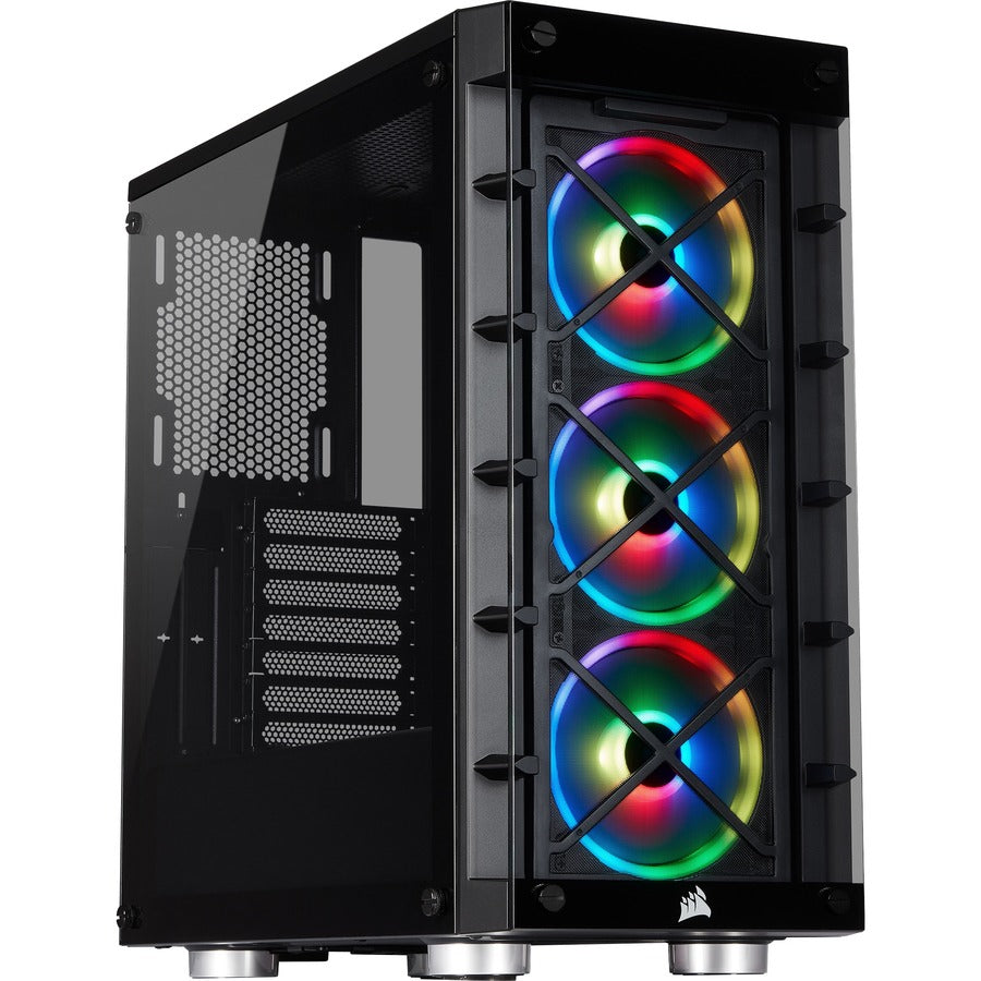 Corsair iCUE 465X RGB Mid-Tower ATX Smart Case - Black CC-9011188-WW