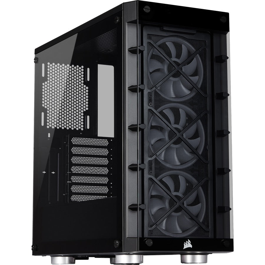 Corsair iCUE 465X RGB Mid-Tower ATX Smart Case - Black CC-9011188-WW