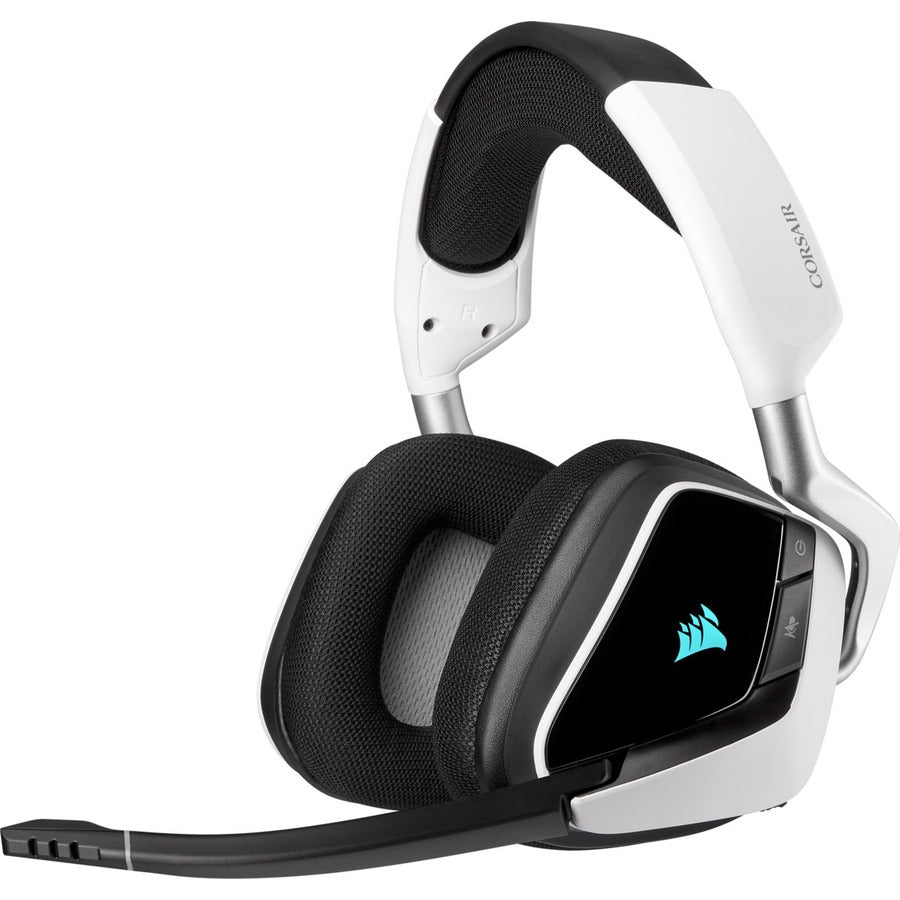 Corsair VOID RGB ELITE Casque de jeu sans fil haut de gamme avec son surround 7.1 - Blanc CA-9011202-NA