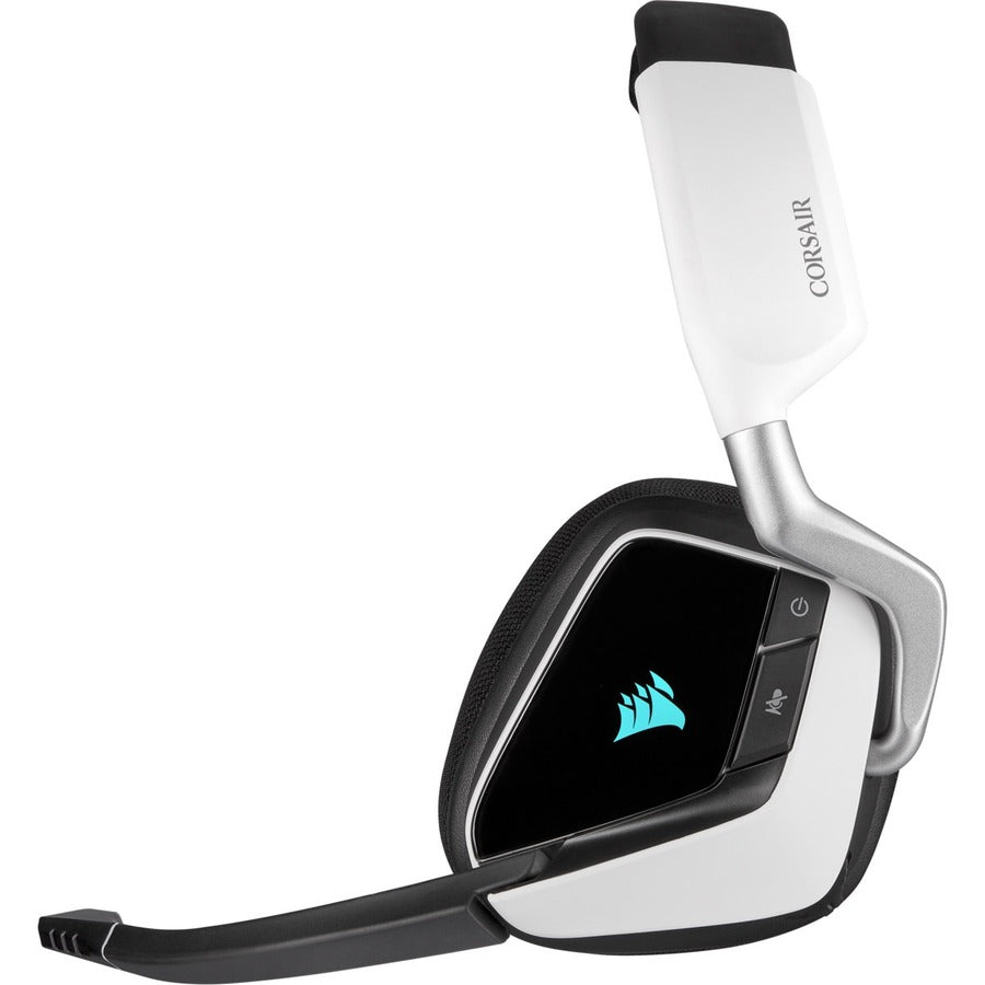 Corsair VOID RGB ELITE Casque de jeu sans fil haut de gamme avec son surround 7.1 - Blanc CA-9011202-NA