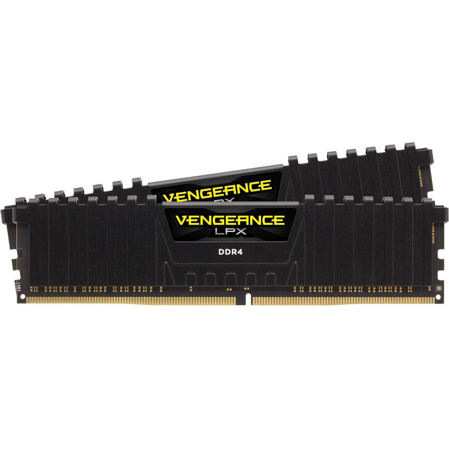 Corsair Vengeance LPX 16GB (2x8GB) DDR4 DRAM 3000MHz C15 Memory Kit - Black Kit CMK16GX4M2B3000C15