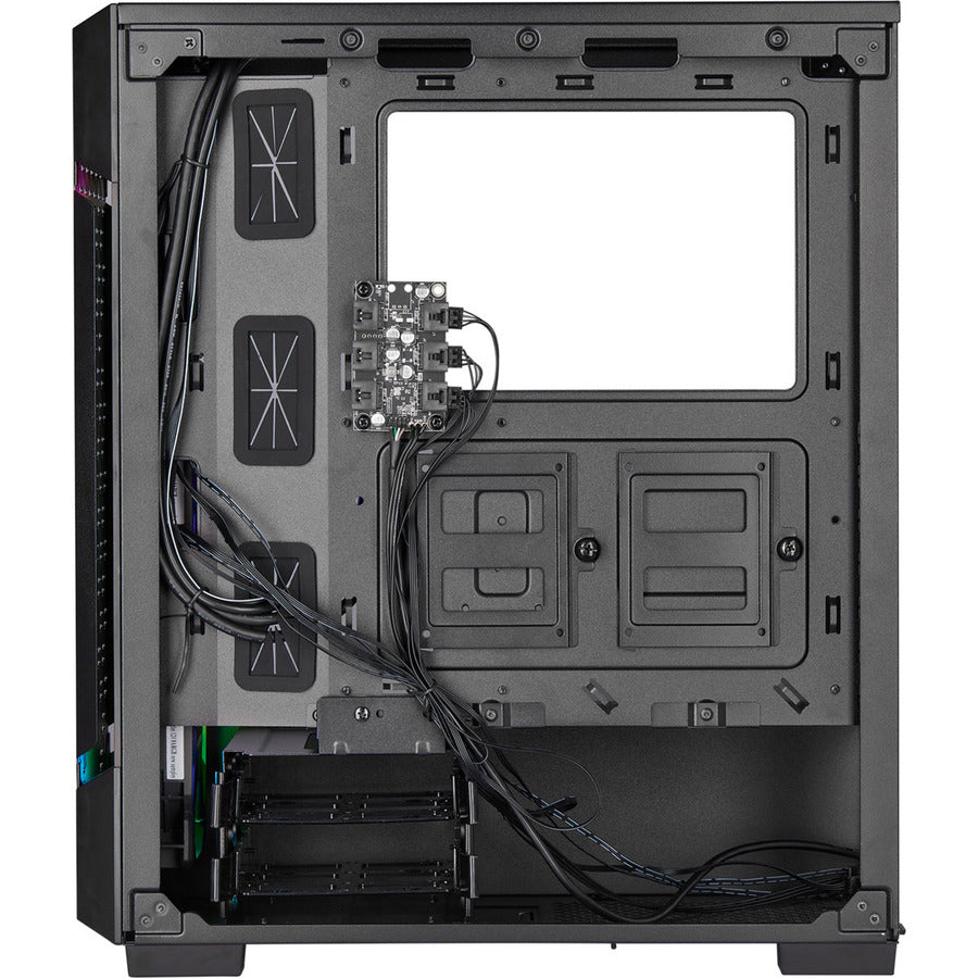 Corsair iCUE 220T RGB Airflow Tempered Glass Mid-Tower Smart Case - Black CC-9011173-WW