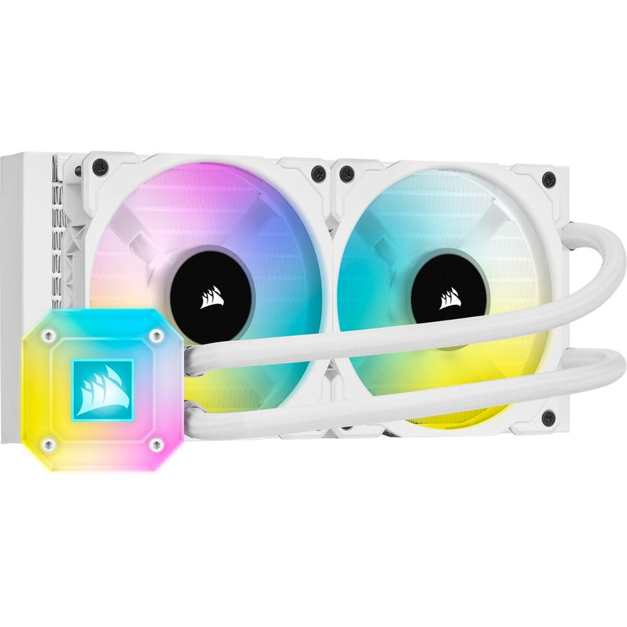 Corsair iCUE H100i ELITE CAPELLIX Liquid CPU Cooler - White CW-9060050-WW