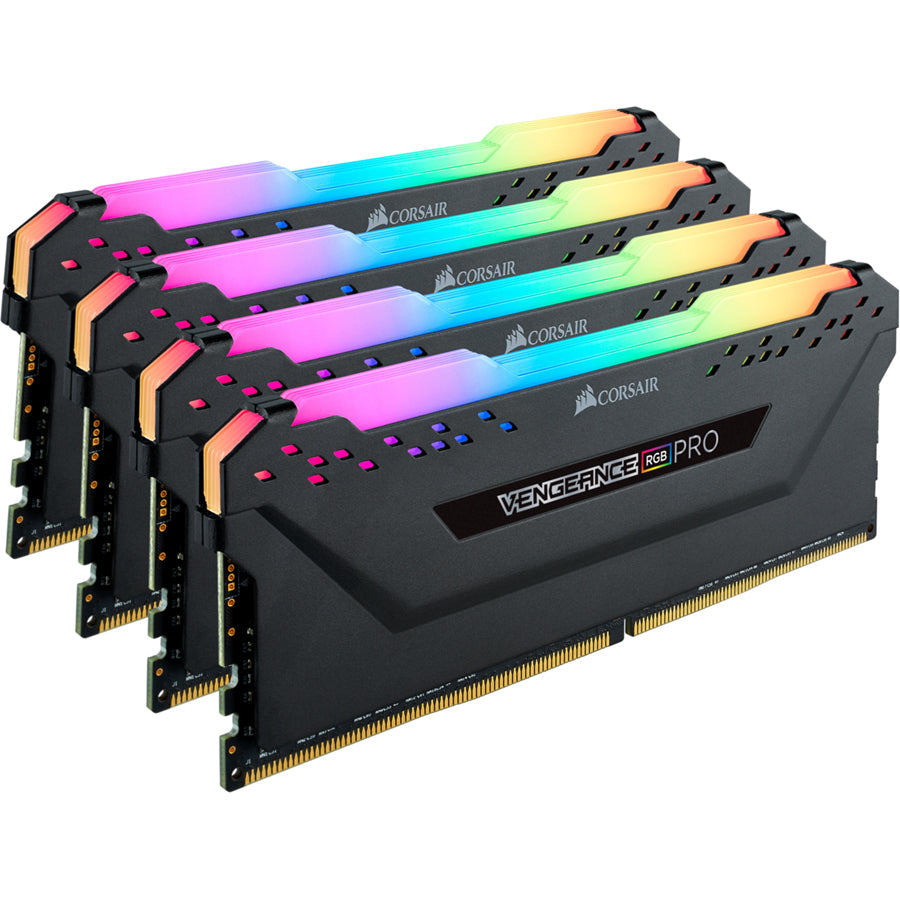 Corsair Vengeance RGB Pro 32GB DDR4 SDRAM Memory Module Kit CMW32GX4M4C3200C14