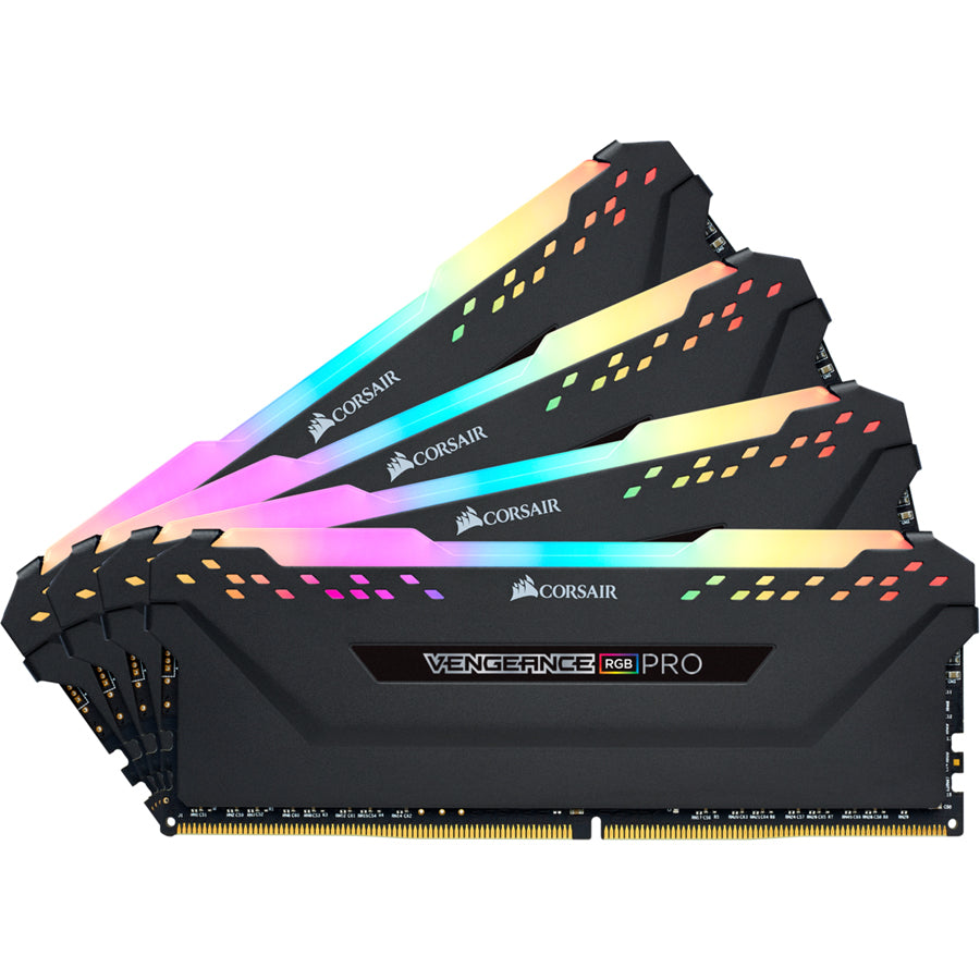 Corsair Vengeance RGB Pro 32GB DDR4 SDRAM Memory Module Kit CMW32GX4M4C3200C14