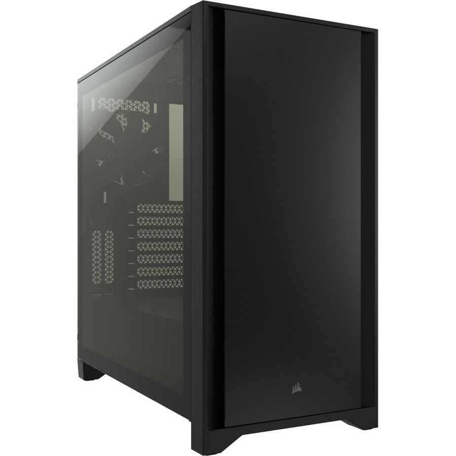 Boîtier ATX moyenne tour Corsair 4000D en verre trempé - Noir CC-9011198-WW