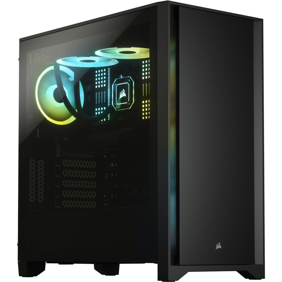 Corsair 4000D Tempered Glass Mid-Tower ATX Case - Black CC-9011198-WW