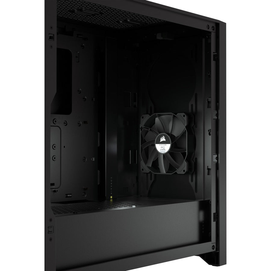 Boîtier ATX moyenne tour Corsair 4000D en verre trempé - Noir CC-9011198-WW