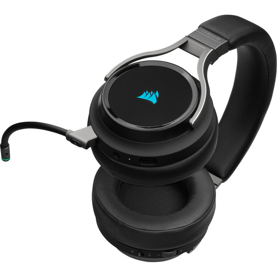 Corsair VIRTUOSO RGB Casque de jeu haute fidélité SANS FIL - Carbone CA-9011185-NA