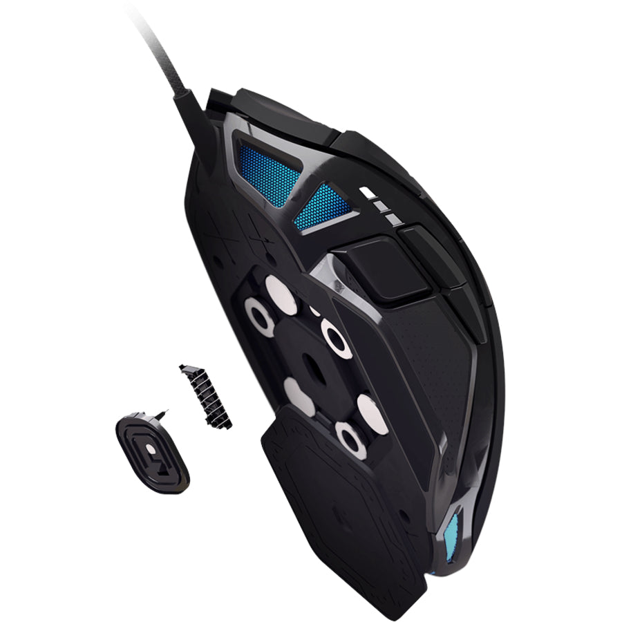 Souris de jeu Corsair NIGHTSWORD RVB réglable FPS/MOBA CH-9306011-NA