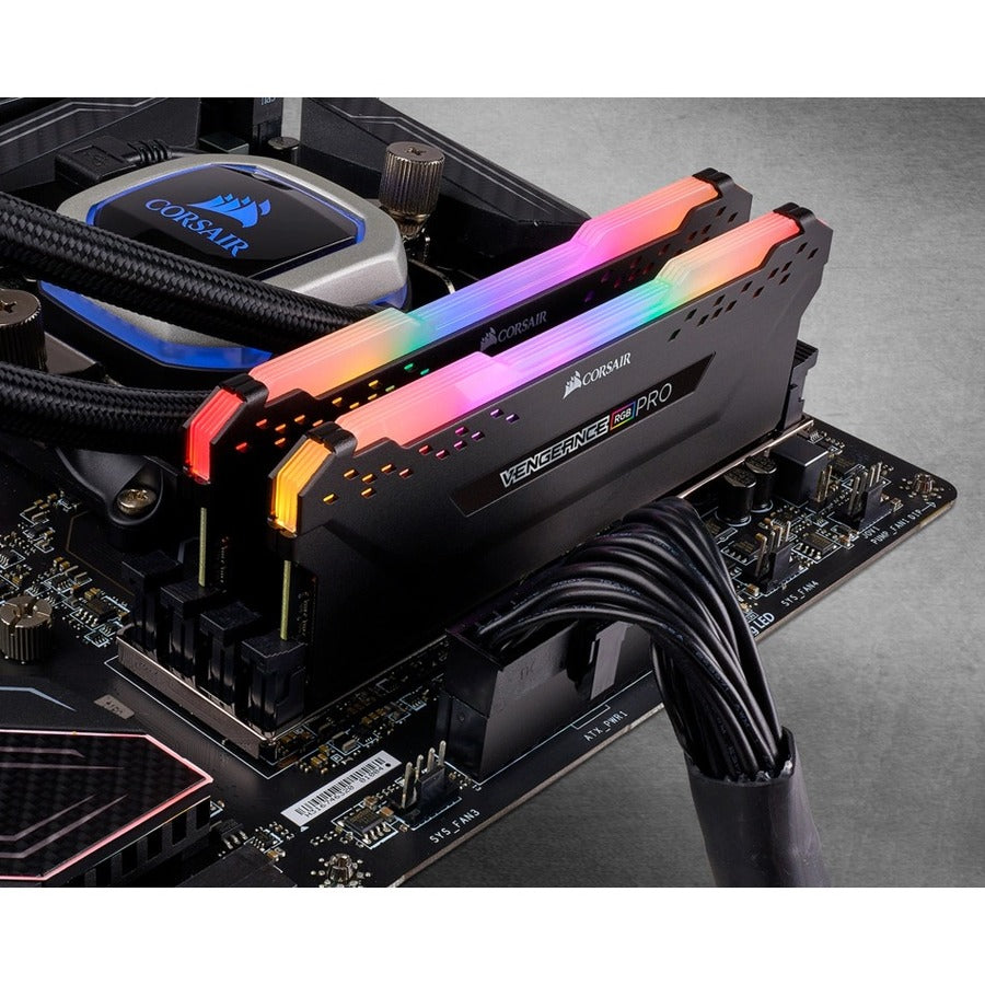 Corsair Vengeance RGB Pro 16GB (2 x 8GB) DDR4 SDRAM Memory Kit CMW16GX4M2D3600C18