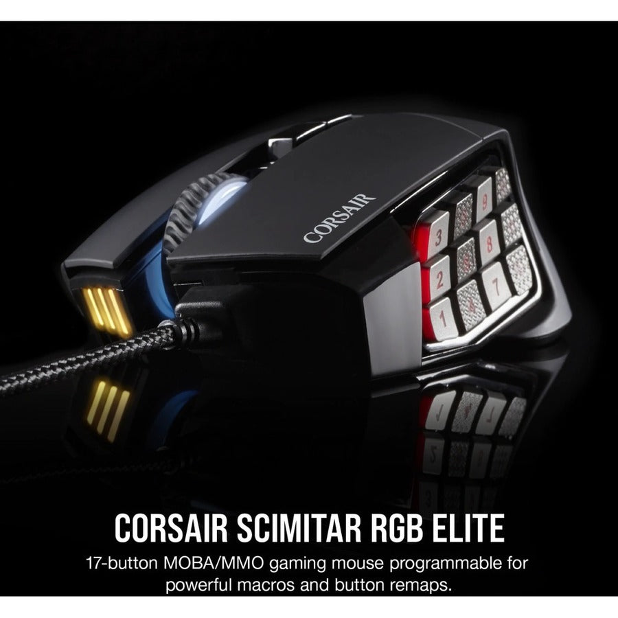 Corsair Scimitar RGB Elite Gaming Mouse CH-9304211-NA