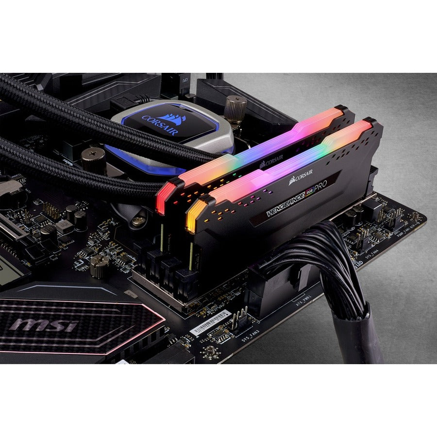 Corsair Vengeance RGB Pro 16GB (2 x 8GB) DDR4 SDRAM Memory Kit CMW16GX4M2Z3600C18