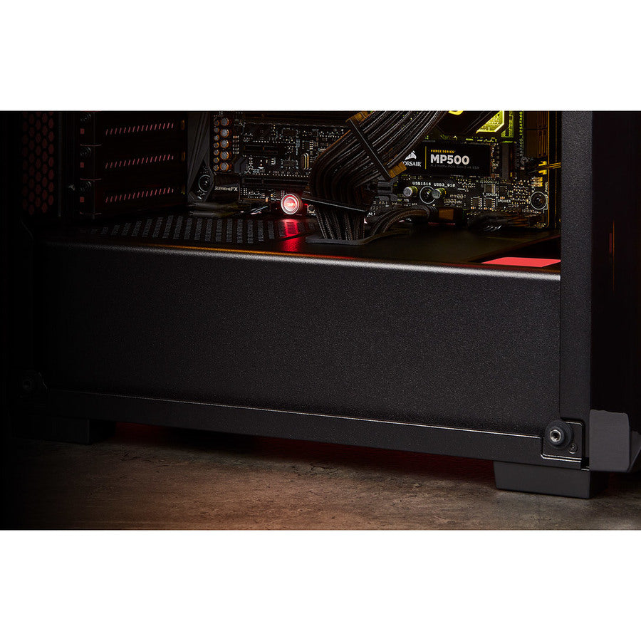 Corsair Carbide Series SPEC-DELTA RGB Boîtier de jeu ATX moyenne tour en verre trempé - Noir CC-9011166-WW