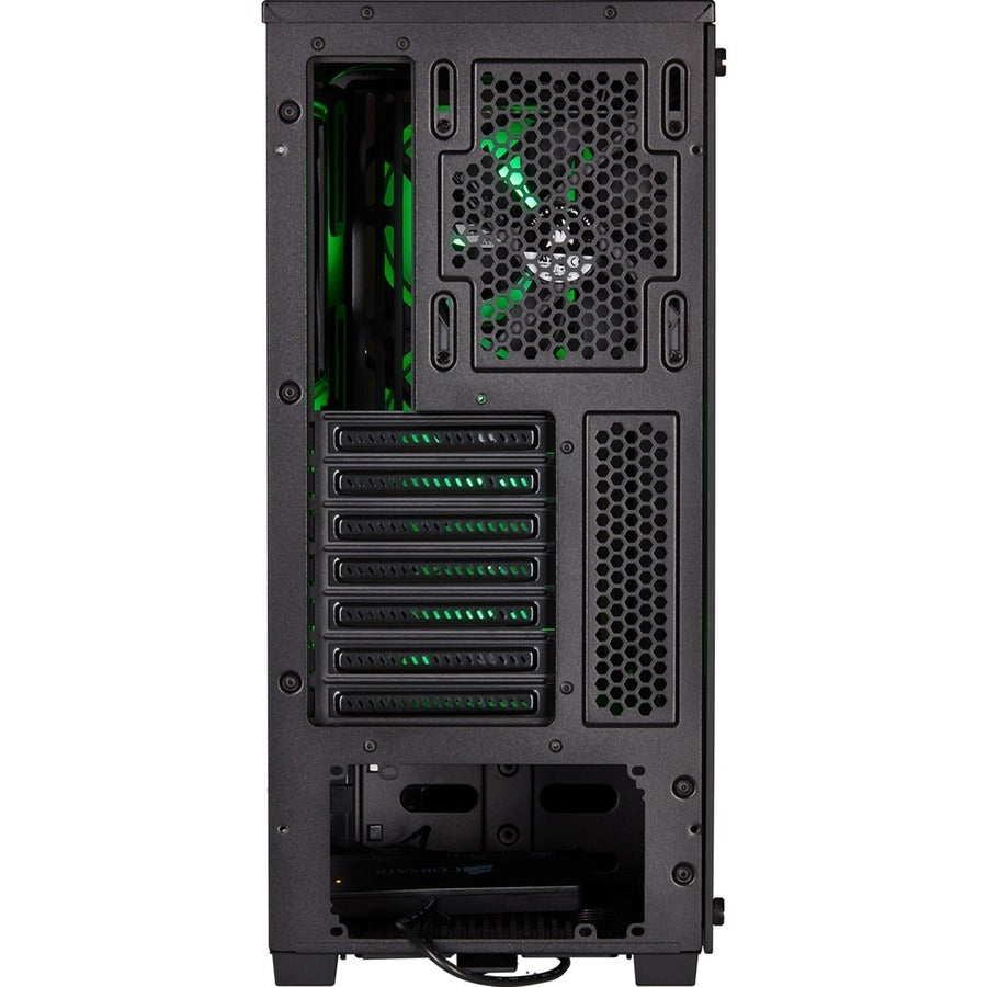 Corsair Carbide Series SPEC-DELTA RGB Boîtier de jeu ATX moyenne tour en verre trempé - Noir CC-9011166-WW