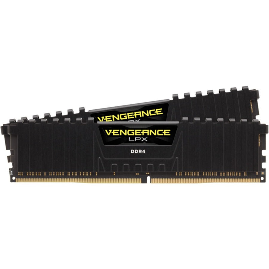 Kit de mémoire Corsair Vengeance LPX 16 Go (2 x 8 Go) DDR4 DRAM 3 600 MHz C18 AMD Ryzen - Noir CMK16GX4M2Z3600C18