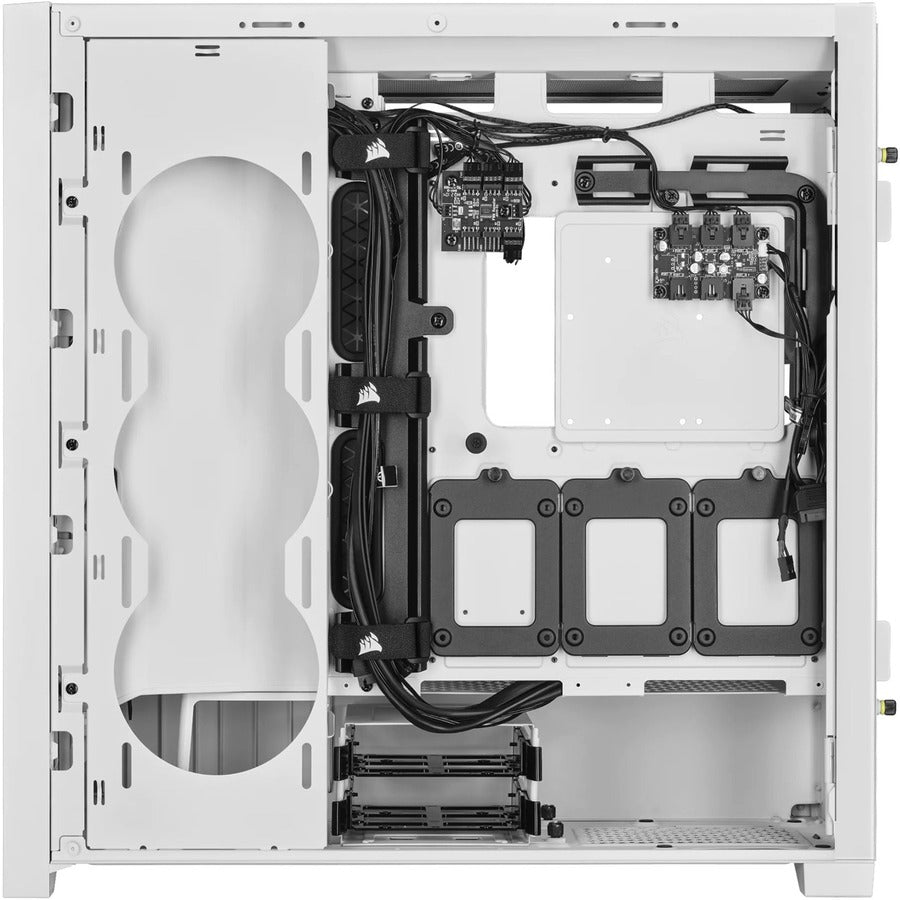 Corsair iCUE 5000X RGB QL Edition Mid-Tower ATX Case - True White CC-9011233-WW