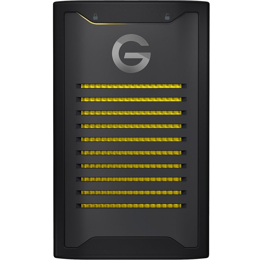 SanDisk Professional G-DRIVE ArmorLock SDPS41A-002T-GBANB 2 TB Portable Rugged Solid State Drive - M.2 External SDPS41A-002T-GBANB