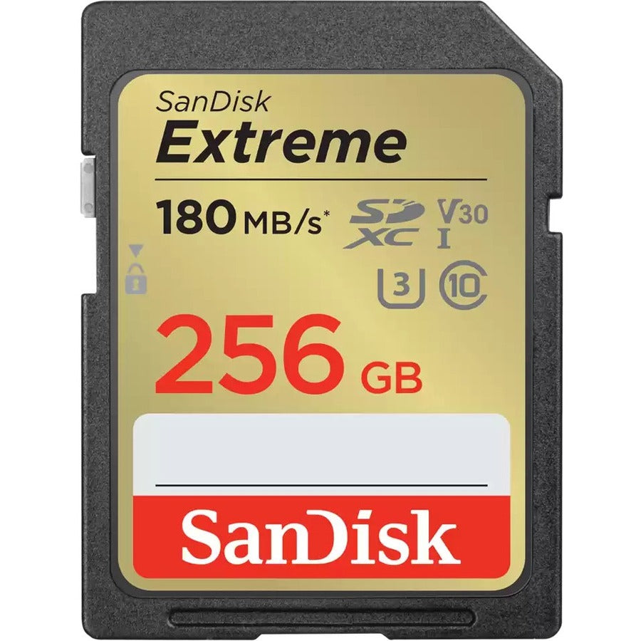 SanDisk Extreme 256 Go Classe 10/UHS-I (U3) V30 SDXC SDSDXVV-256G-GNCIN