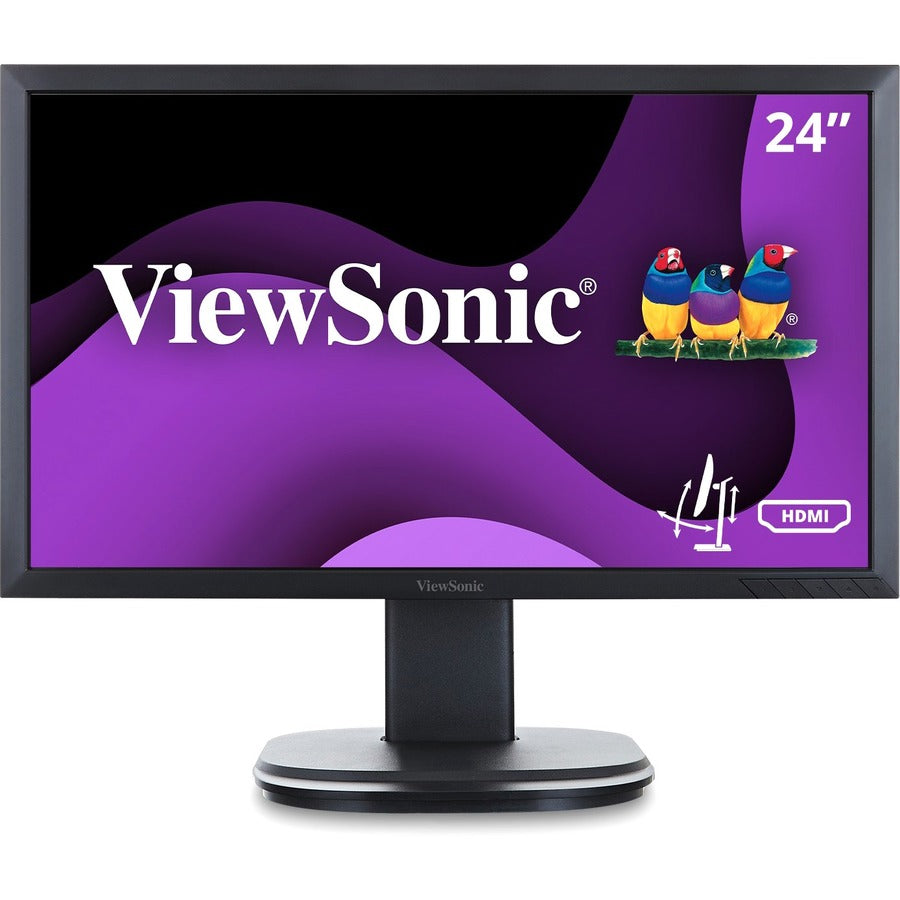 ViewSonic VG2449 24" Full HD LED LCD Monitor - 16:9 - Black VG2449