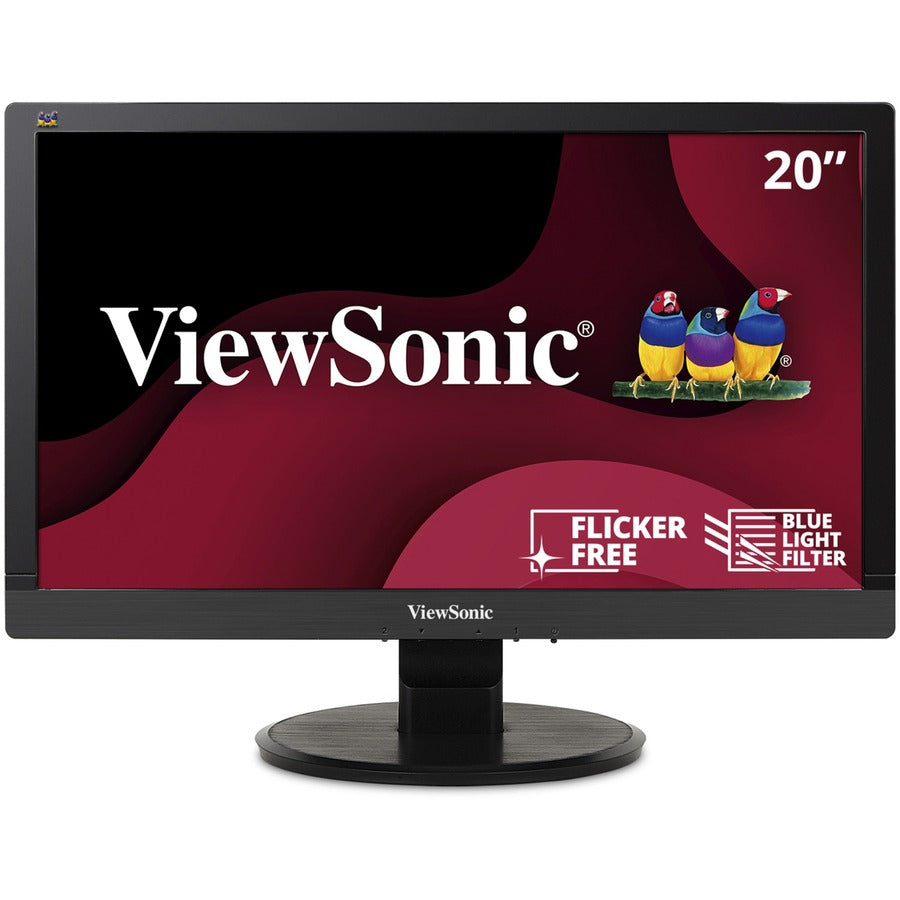 ViewSonic Value VA2055Sa 19.5" Full HD LED LCD Monitor - 16:9 - Black VA2055SA