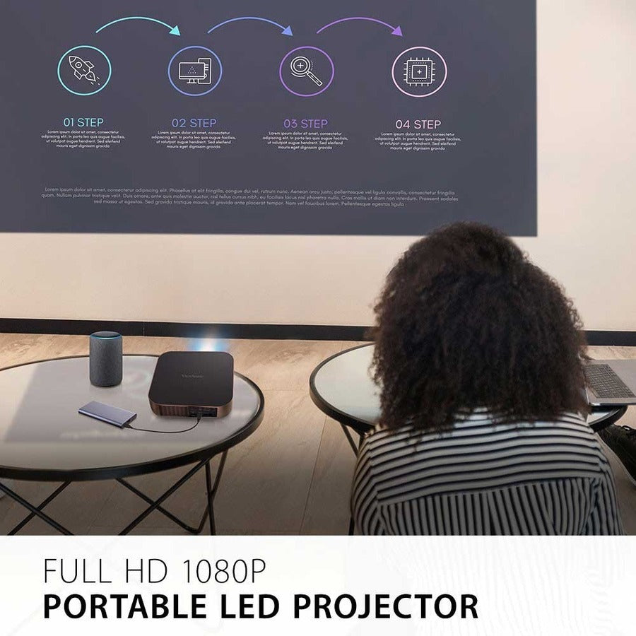 ViewSonic M2 3D Ready Short Throw LED Projector - 16:9 M2
