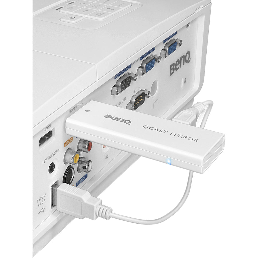 BenQ QCast Mirror QP20 IEEE 802.11ac WiMedia Adapter for Smartphone/Tablet/Notebook 5A.JH328.10A
