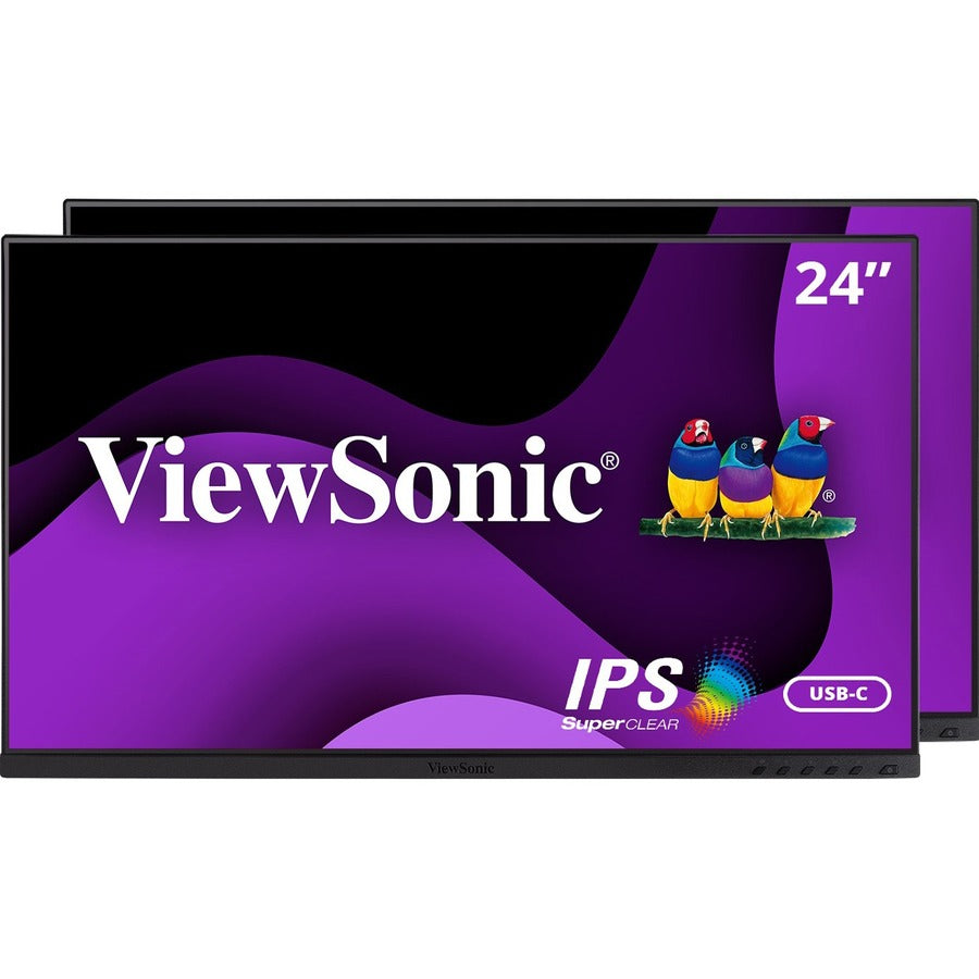 ViewSonic Graphic VG2455_56a_H2 23.8" Full HD LED Monitor - 16:9 VG2455_56A_H2