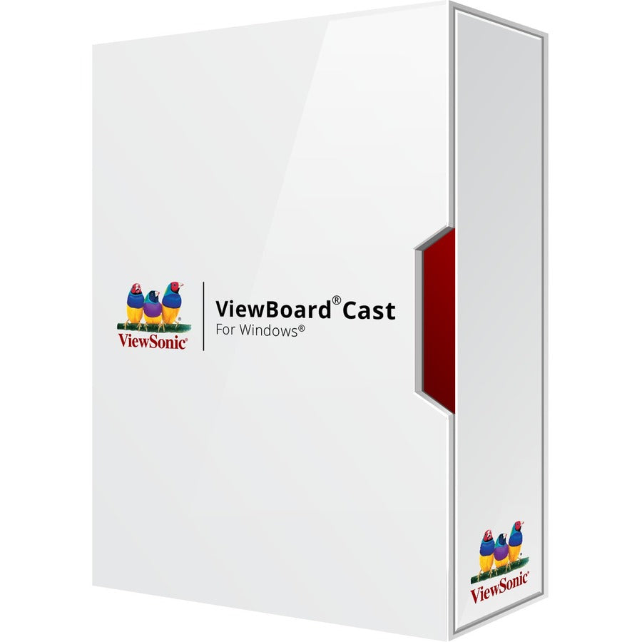ViewSonic ViewBoard Cast Pro for VPC10-WP-8, ViewBoard IFP6560, IFP7560, IFP8670, IFP9850 - Box Pack - Up to 6 Users SW-101