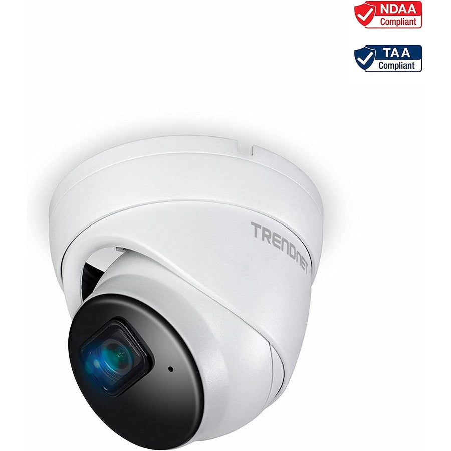 TRENDnet TV-IP1515PI 5 Megapixel Indoor/Outdoor Network Camera - Color - Dome - White - TAA Compliant TV-IP1515PI