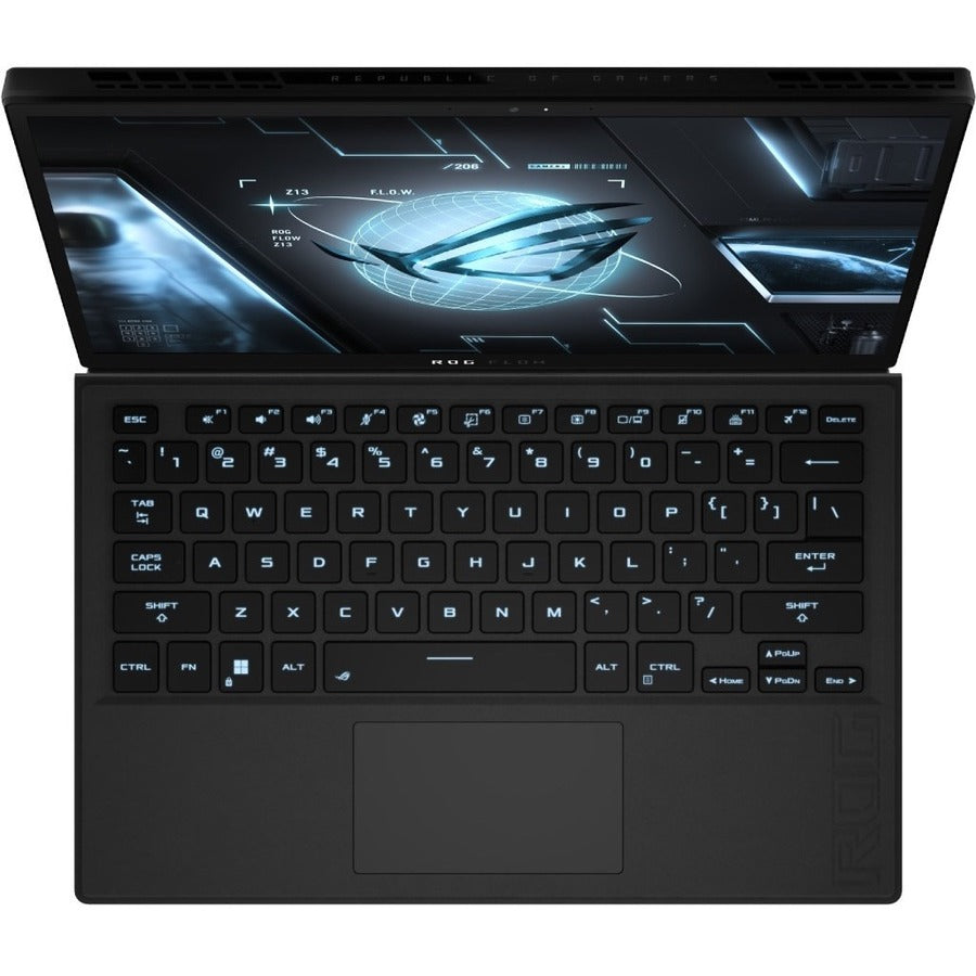 Asus ROG Flow Z13 GZ301 GZ301VU-DS91T-CA 13.4" Touchscreen Detachable 2 in 1 Gaming Notebook - QHD+ - 2560 x 1600 - Intel Core i9 13th Gen i9-13900H Tetradeca-core (14 Core) 2.60 GHz - 16 GB Total RAM - 16 GB On-board Memory - 1 TB SSD GZ301VU-DS91T-CA