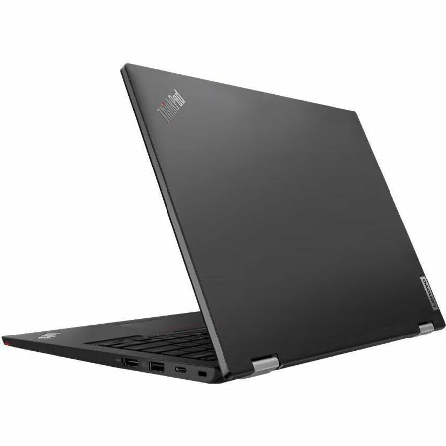 Lenovo ThinkPad L13 Yoga Gen 4 21FJ002DUS 13.3" Touchscreen Convertible 2 in 1 Notebook - WUXGA - 1920 x 1200 - Intel Core i7 13th Gen i7-1355U Deca-core (10 Core) 1.70 GHz - 16 GB Total RAM - 16 GB On-board Memory - 512 GB SSD - Thunder Black 21FJ002DUS