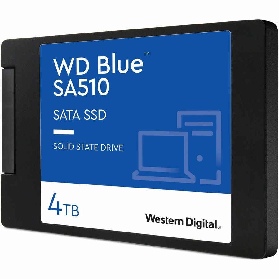 WD Blue SA510 WDS400T3B0A 4 TB Solid State Drive - 2.5" Internal - SATA (SATA/600) WDS400T3B0A