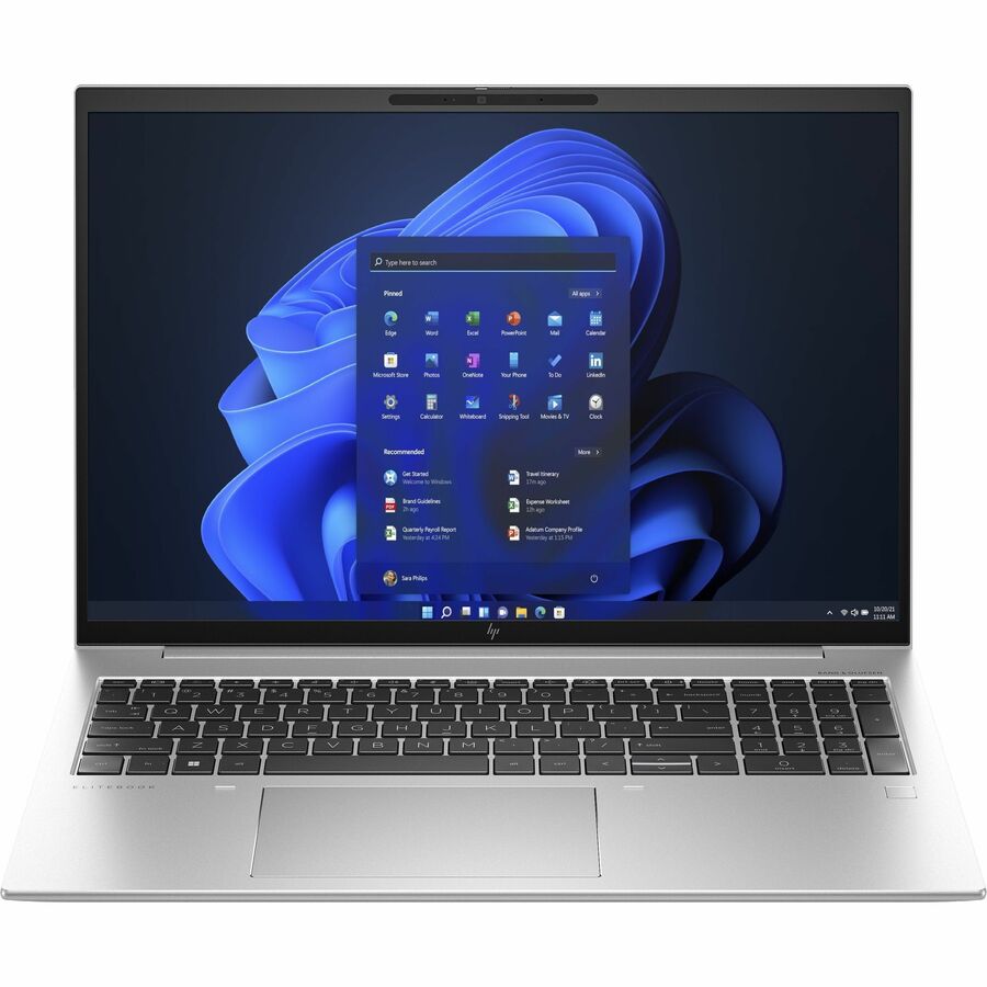 HP EliteBook 860 G10 16" Notebook - WUXGA - 1920 x 1200 - Intel Core i5 13th Gen i5-1335U Deca-core (10 Core) - 16 GB Total RAM - 512 GB SSD - Silver 89D70UT#ABA
