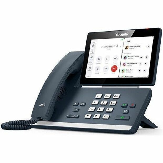 Yealink MP58-ZOOM IP Phone - Corded - Corded - Bluetooth, Wi-Fi - Wall Mountable, Desktop - Classic Gray MP58-ZOOM