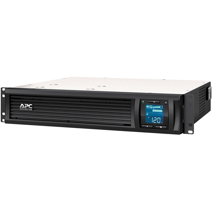 APC by Schneider Electric Smart-UPS C 1000VA LCD RM 2U 120V with SmartConnect SMC1000-2UC