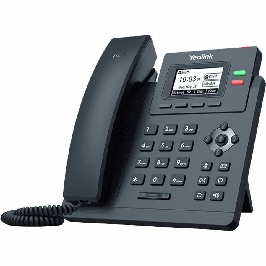 Yealink SIP-T31P IP Phone - Corded - Corded - Wall Mountable - Classic Gray T31P