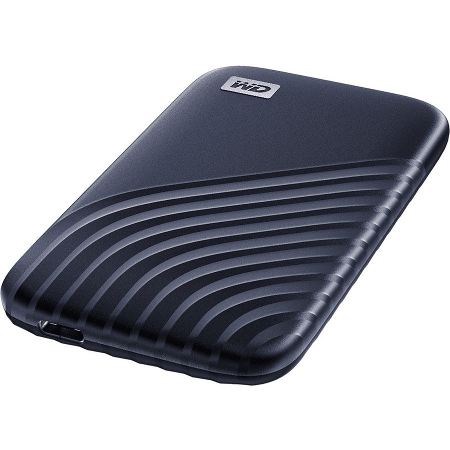 WD My Passport WDBAGF0020BBL-WESN 2 TB Portable Solid State Drive - External - Midnight Blue WDBAGF0020BBL-WESN