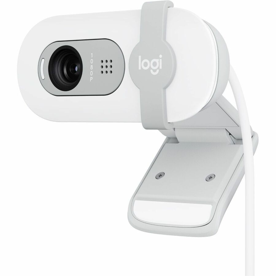 Logitech BRIO 100 Webcam - 2 Megapixel - Off White - USB Type A - 1 Pack(s) 960-001616