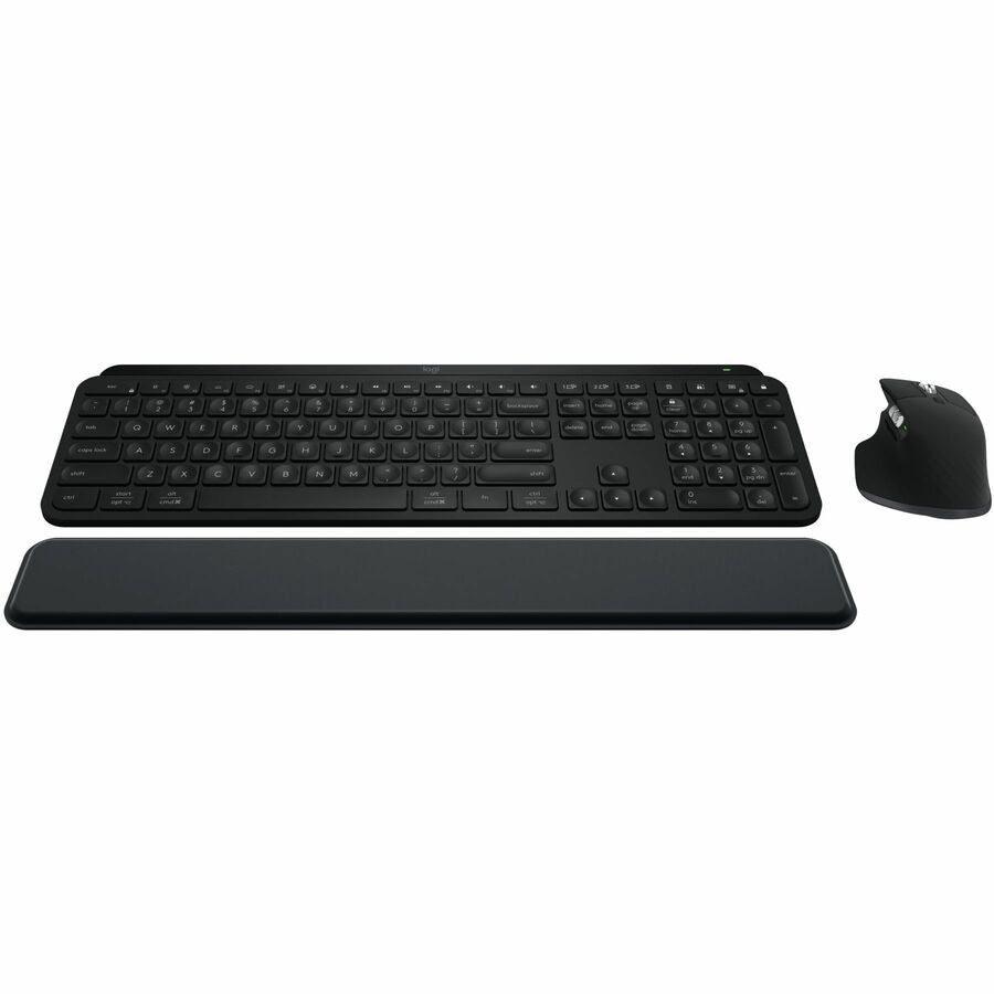 Logitech MX Keys S Combo - Performance Wireless Keyboard and Mouse with Palm Rest 920-012274