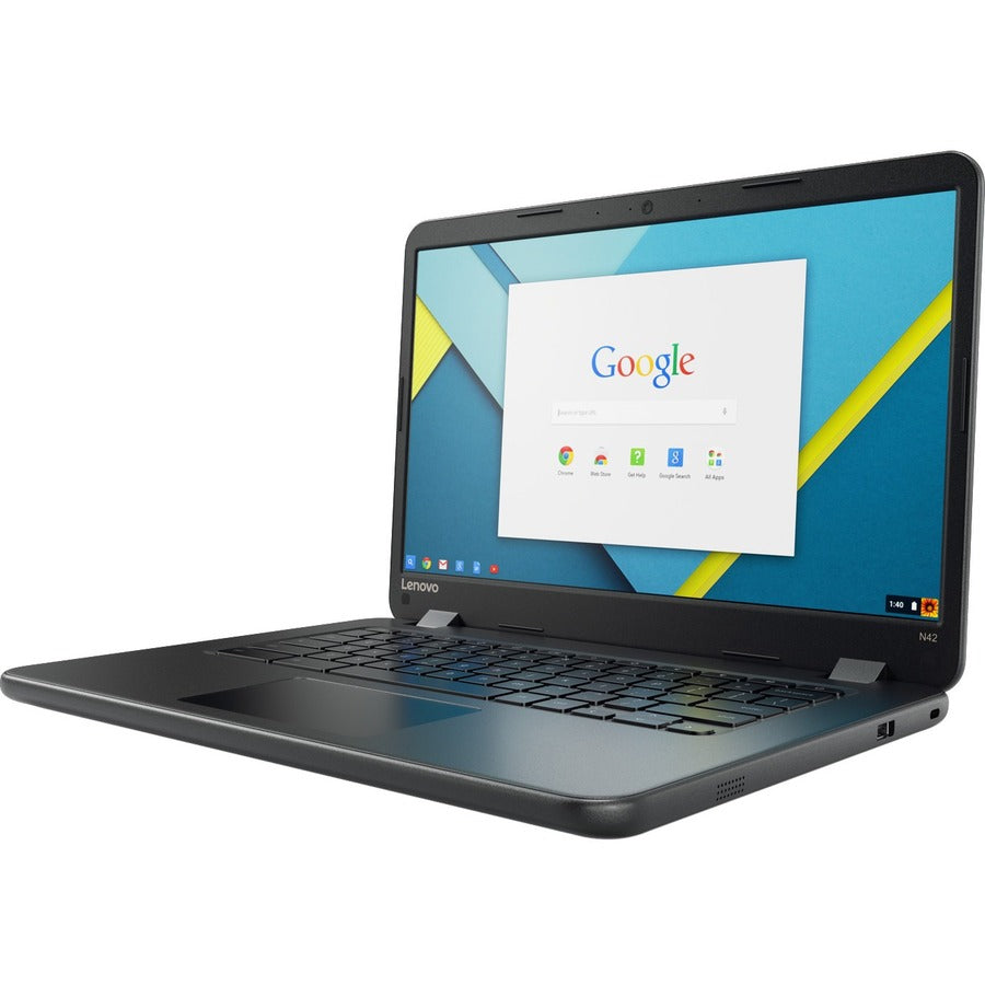 Lenovo N42-20 80VJ0003CF 14" Touchscreen Chromebook - 1366 x 768 - Intel Celeron N3060 Dual-core (2 Core) 1.60 GHz - 4 GB Total RAM - 16 GB Flash Memory 80VJ0003CF