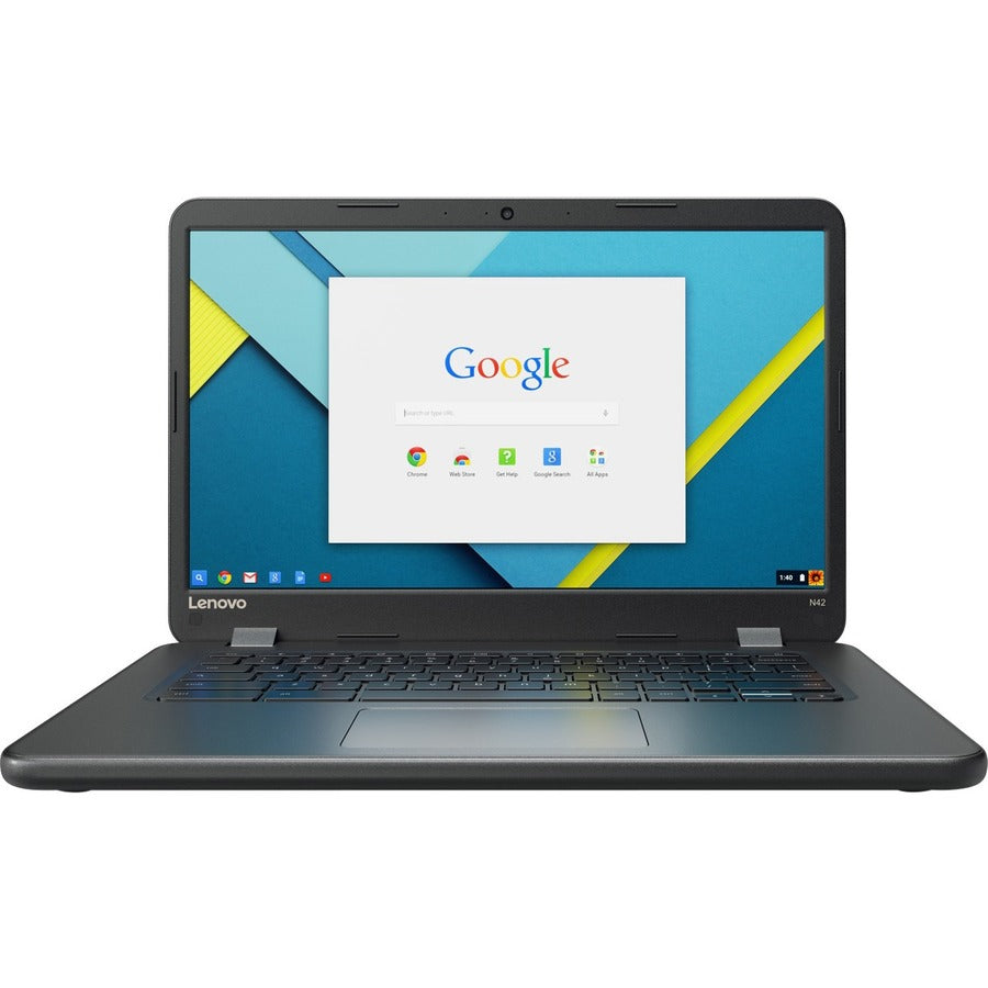 Lenovo N42-20 80VJ0003CF 14" Touchscreen Chromebook - 1366 x 768 - Intel Celeron N3060 Dual-core (2 Core) 1.60 GHz - 4 GB Total RAM - 16 GB Flash Memory 80VJ0003CF