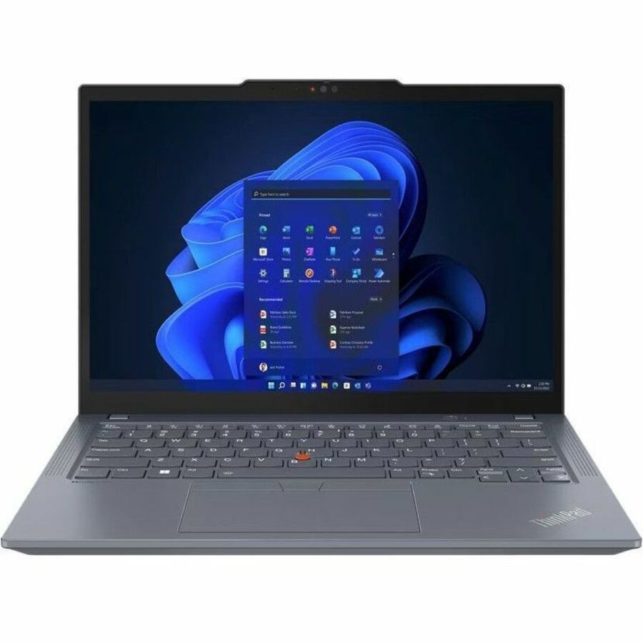 Lenovo ThinkPad X13 Gen 4 21EX0008CA 13.3" Notebook - WUXGA - 1920 x 1200 - Intel Core i7 13th Gen i7-1355U Deca-core (10 Core) - 16 GB Total RAM - 16 GB On-board Memory - 512 GB SSD - Storm Gray 21EX0008CA