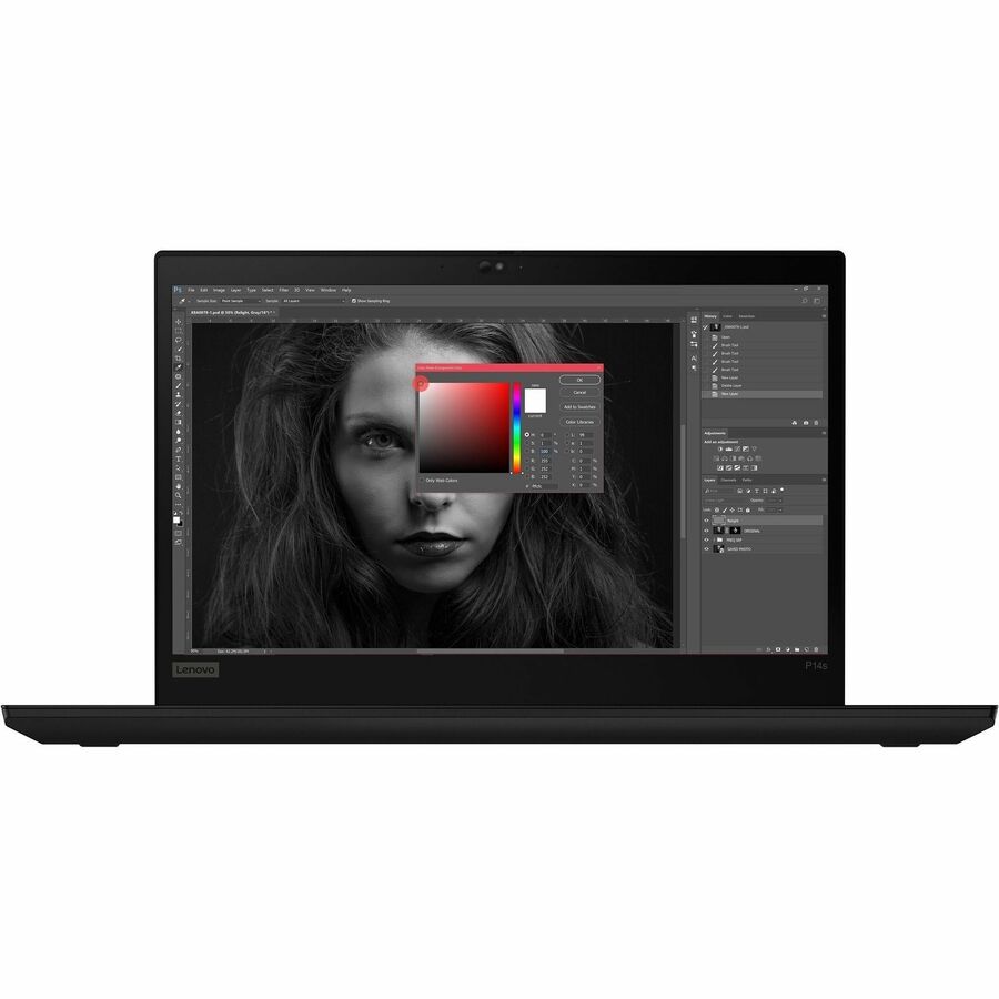 Lenovo ThinkPad P14s Gen 4 21HF000CUS 14" Mobile Workstation - WUXGA - 1920 x 1200 - Intel Core i5 13th Gen i5-1340P Dodeca-core (12 Core) - 16 GB Total RAM - 16 GB On-board Memory - 512 GB SSD - Villi Black 21HF000CUS