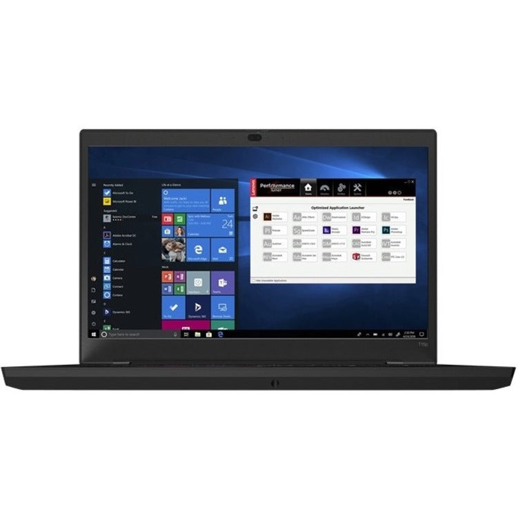 Lenovo ThinkPad T15p Gen 2 21A7001TUS 15.6" Notebook - 4K UHD - 3840 x 2160 - Intel Core i7 11th Gen i7-11850H Octa-core (8 Core) 2.50 GHz - 16 GB Total RAM - 512 GB SSD - Black 21A7001TUS