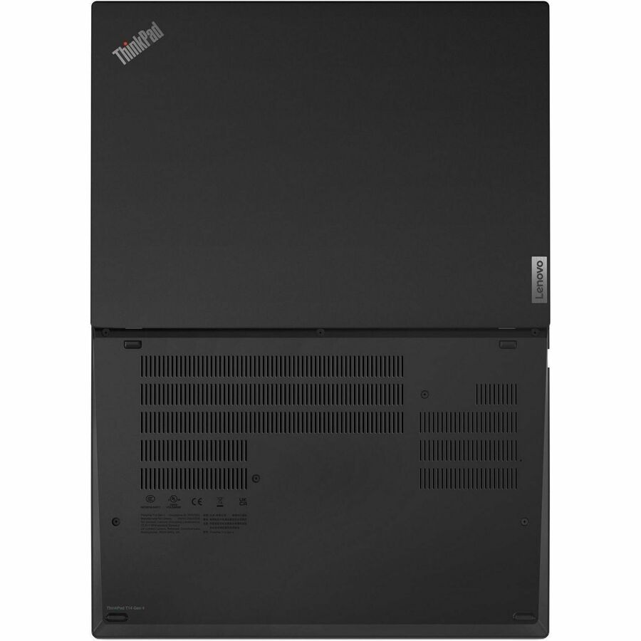 Ordinateur portable Lenovo ThinkPad T14 Gen 4 21K30004US 14" - WUXGA - 1920 x 1200 - AMD Ryzen 5 PRO 7540U Hexa-core (6 cœurs) 3,20 GHz - 16 Go de RAM totale - 16 Go de mémoire intégrée - 256 Go SSD - Thunder Black 21K30004US