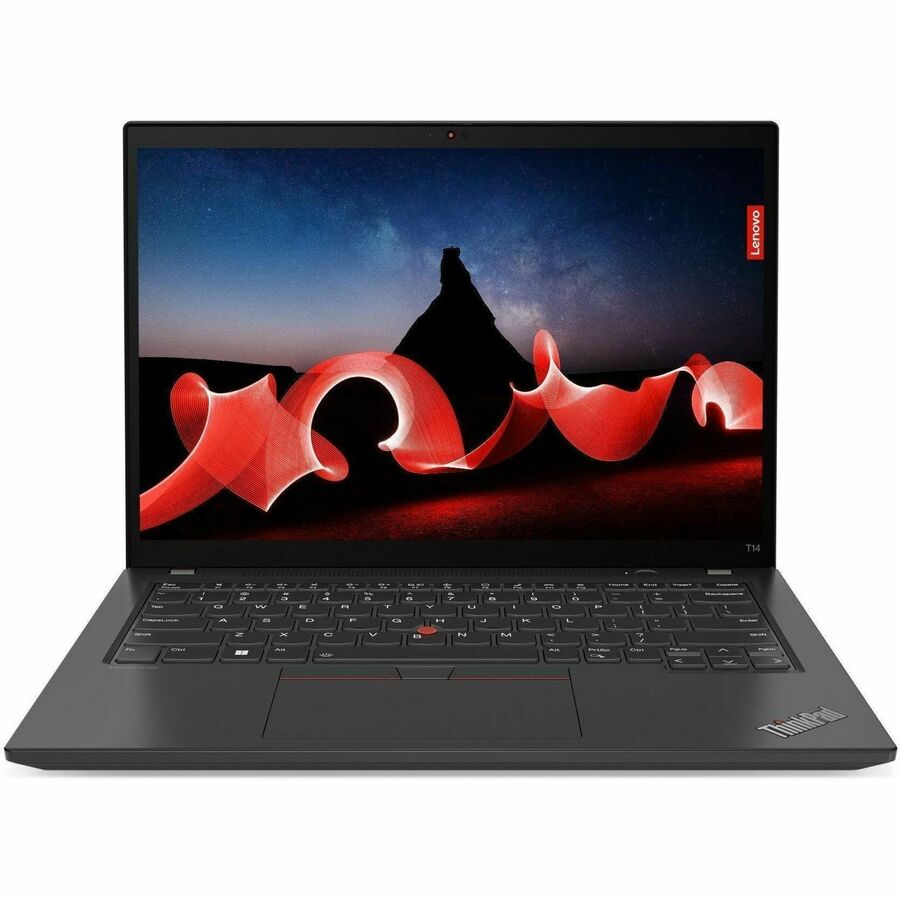 Ordinateur portable Lenovo ThinkPad T14 Gen 4 21K30004US 14" - WUXGA - 1920 x 1200 - AMD Ryzen 5 PRO 7540U Hexa-core (6 cœurs) 3,20 GHz - 16 Go de RAM totale - 16 Go de mémoire intégrée - 256 Go SSD - Thunder Black 21K30004US