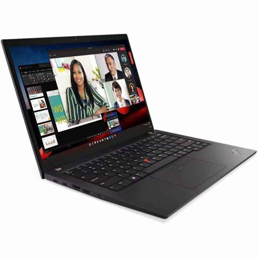 Lenovo ThinkPad T14s Gen 4 21F6008WCA 14" Touchscreen Notebook - WUXGA - 1920 x 1200 - Intel Core i5 13th Gen i5-1345U Deca-core (10 Core) 1.60 GHz - 16 GB Total RAM - 16 GB On-board Memory - 256 GB SSD - Deep Black 21F6008WCA